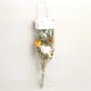 装飾花花輪フォーゲットミーノットローズデイジーひまわりユーカリ自然乾燥花飾る花束ママガール誕生日パー