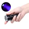 21LED UV Light 21 LED Flashlight 395-400nm Torches Ultraviolet Torches for Pet Cat Dog Urine Scorpion Detector Lamp