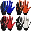 Non Slip Youth Kid American Football Gloves Receiver Soccer Goalkeeper Glove S M L XL Boys Girls 514 years old Drop 2206012978464