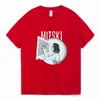 Mitski Kovboy Olabilir Poster Müzik Arkadaş Göndermek Trend T Gömlek Erkekler Kadınlar Için Genç Hip Hop Harajuku Kısa Kollu T-shirt T-Shirt