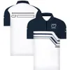 F1 Takım Sürücüsü T-Shirt Yeni Formula One Racing Giysileri Polo Gömlek Hayranlarının Erkek ve Kadınlar İçin Özelleştirilmiş İş Giysileri
