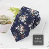 Мужские галстуки стили 6 см 30 хлопчатобумажные галстуки цветочные печатные газы