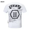 Mens T-SHIRTS ROUND NECK SS GOTHIC PLEIN Rhinestone Skull Man T-shirt Classical High Quality Hip Hop Streetwear T shirts Casual Top Tees PB 16630