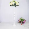 Dekorationsljushållare 60 cm/24 "Metall Candlestick Flower Vase Table Centerpiece Event Flower Rack Floor Road Wedding Imake117