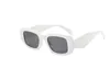 2022 Solglasögon för kvinnor Män mode lyxig högkvalitativ designer Real Beach Goggle Retro Full Frame UV400 Protection Sun Glasses