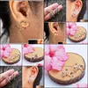 Stud Earrings Jewelry Fashion Sier Color Cute Frog Earring For Men Women Retro Animal Dangler Ear Gift Drop Delivery 2021 Gqrhr