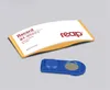 75 * 32 mm 50 Stück wiederverwendbare Personalausweis-Magnet-Befestigungsknopf-Namensschild-Abs mit dreifarbigem Firmen-ID-Abzeichen Magnetischer Ausweishalter