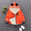 Jackor baby pojkar jacka barn vinter tjocka rockar sm￥barn sammet varma bomulls hoodies rockar barn avslappnad ytterkl￤der 14 y sp￤dbarnskl￤der 220826