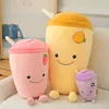 New Cm Fruit Juice Bottle Cup Toys Fully Filled Bubble Tea Pop Avocado Orange Strawberry Grape Decor plushie Props Kids J220704