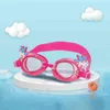 Badglasögon Barntecknad Vattentät Anti-dimma Flat Spot Toddler Glasögon Dykning Badkläder Eyewear Simning Tillbehör G220422