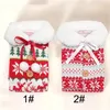 Christmas Decorations Knit Wine Bottle Covers Snowflake Tree Wine Bottles Cover With Bowknot Beer Cover New Year Xmas