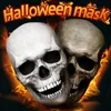 Masques de fête Tête complète Crâne Squelette Costume d'Halloween Horreur Mal Mas 220823