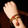 Bangle Gold Silk Nan Water Drop Beads Diy And Jade Matching Bracelet Men's Women's Stationery Ornament RosaryBangle