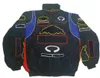 New F1 Car-to-Workwear Full Embroidered Logo Cotton Padded Jacket