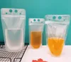 UPS water flessen plastic drankjes zakjes zakken met rietjesreclosable rits niet giftig wegwerpcontainer feestje