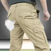 Mens Pants Waterproof Outdoor Tactical Multipocket Breathable Lightweight Army Casual Long Trouser Quick Dry Cargo 220927