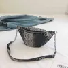 New Women's Snake Waist Bag Fashion One Shoulder Diagonal Chest Bag Leisure Foreign Style Simple Mobile Phone Change Waist Bag 220712