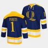 College Hockey Wears 2022 NCAA Frozen Four Custom Qu Quinnipiac Bobcats Hockey Jersey 12 Bryce van Brabant 9 TY Smilanic 11 Wyatt Bongiovanni 3 Peter