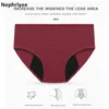 2022 slips menstruels anti-fuite pantalons physiques femmes sous-vêtements période coton slips imperméables Lingerie féminine L220802