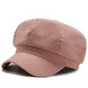 Berrette di pile anice sboy berretto da donna letterario vintage snapback femmina ottagonale inverno cappello per leisure designer francese hatberit