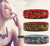 Nouveau Hot 12pcs Corée Velvet Microfibre Boutique Bracelet Crystal Gravel multicolore Paris Modèle Femme Bijoux Gift