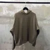 2022 두꺼운 직물 양털 계절 6 까마귀 남자 여자 땀 셔츠 고품질 Ye Hoodie Blank Solid Pullovers T220721