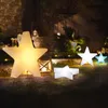 クリエイティブパーティーの装飾ビッグLED明るい五gram星防水中庭装飾ライト結婚式の誕生日のクリスマスプレゼントのための装飾ライト