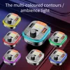 T832D Trasmettitore FM Bluetooth Lettore MP3 per auto Kit vivavoce wireless per auto retroilluminato RGB Supporto QC 3.0 Carica rapida TF/U Riproduzione su disco