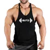 Canotte da uomo Stringer Gym Top Uomo Canottiere da uomo per fitness Gilet Camicia Uomo Felpa senza maniche T-shirt Bretelle AbbigliamentoUomo