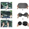 Sun Shade Vehicle Shield Visor Protection Back Car Window Shade Mesh Sunshade Scree Heat Isolation UV Protection