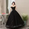 Robe Quinceanera Party Dentelle Broderie De L'épaule Robe De Bal 5 Couleurs Robe De Mariée Plus La Taille