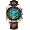 YD Hot Selling Product Ailang 8655 Square Mechanical Watch Busins Men Watch Hollow Mechanical Watch