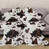 Sholisa Cowhide Rug Cow hide Carpets for living Room Bedroom Rugs Polyester for Home Decorative Hand WashMorden Skin 201225 739 R2280T