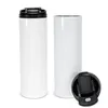 US Warehouse 20oz Sublimation فارغة Sippy Tumbler Steel Steel Felet Bottle مع 2 في 1 Lid DIY أكواب القهوة في الهواء الطلق B6