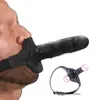 Силиконовая двойная голова фаллоимитатор рта рот кляп оральный сексуальный рабство игрушки с ограничениями открытые пары мяч для женщин мужчина геев