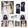 Custom College Basketball Connecticut UConn Huskies Jersey R.J. Cole Adama Sanogo Tyrese Martin Isaiah Whaley Tyler Polley Andre Jackson