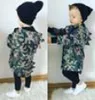 Bebek Erkek Camo Coats Sonbahar Kış Hoodies Fermuar Ceket Kamuflaj Uzun Üst Giyim Takip Çocuk Kapşonlu Ceket 27 Yıllık Y2008312696378