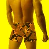 Męskie szorty męskie pływanie pni chłopak kamuflaż abstrakcyjny wzór wiosenny surfing bokser