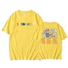 T-shirts voor heren rap Travis Scot Shirts Print Oversized Men Women Summer Streetwear Cotton Daily Boys Girls Clothingmen's