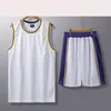 Enfants Enfants Jeunes Fans Tops Tees Nom personnalisé Numéro Basketball Top Shirt Jerseys Suit Kit, YOUTH College Basketballs jerseyes Uniformes,