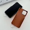 iPhone 13のカードパッケージ電話ケース12 11 Pro Max XS XR XSMAX 7 8 Plus Shone Case Top Deluxe Leather Cards Holder Wristband Designer Cover