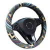 Absorb Sweat AntiSlip Car Steering Wheel Wrap Braid 3738Cm14515 "M Size Hand Bar Protector J220808