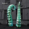 Personalized Inflatable Octopus Sucker-bearing Arms Simulated Green Air Blow Up Squid Tentacle Balloon For Concert Stage Decoration