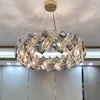 Lumière moderne luxe lustre en cristal atmosphère haut de gamme salon salle à manger cuisine nouvel éclairage pendentif LED lumière