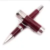M Rollerball Ballpoint Pen Great Writer Edition Mark Twain Black Blue Wine Red Resin Engrave With Serial Number 0068 8000206I