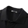 Camp Clothing Men Business Discal Solid Polo Shirt Shirt Shirt Hights High Jayse Pure Cotton 220614