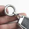 Real Car Key Ring Horseshoe Buckle 360 Degree Rotatable Stainless Steel Keychain Key Chain EDC Tool High-quality Buckle 220516