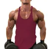 Gym Tank Top Men Fitness Clothing Mens Bodybuilding Tops Summer för manliga ärmlösa västtröjor plus storlek 220624