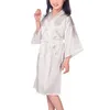 Women's Sleepwear Parent-child Dress Robe Satin Baby Women Princess Spa Party Favor Ladies Dressing GiftsWomen's