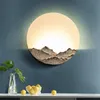 Chinois moderne simple 5W LED LAMBRE LAME EL lamp Creative Bedside Office Bra Asle Asle Decorative Wall Sconce 220705